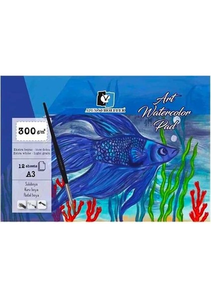 Sulu Boya Defteri Art A3 300 gr
