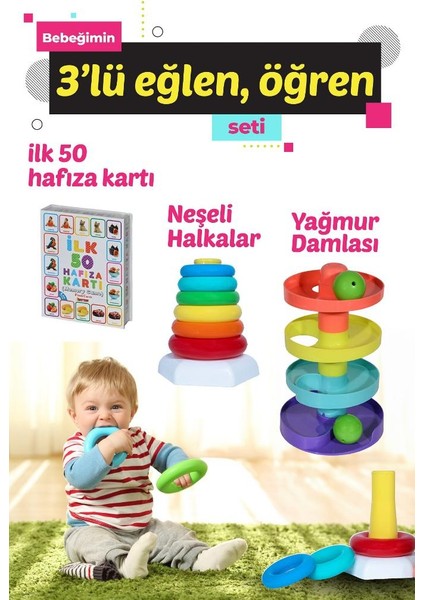 Bebeğimin 3'lü Eğlen, Öğren Seti