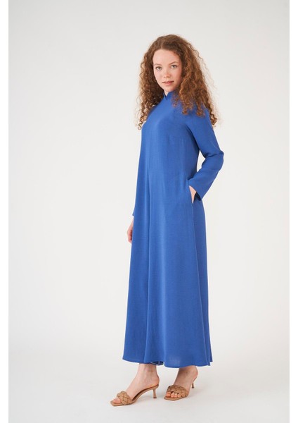 Önü Dikişli Elbise Indigo fırsatları