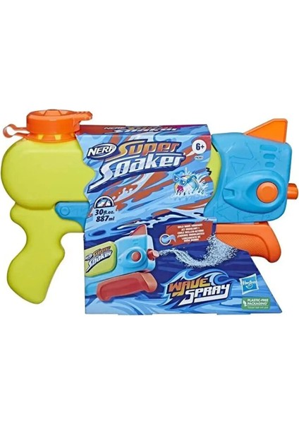 Hasbro Nerf Super Soaker Wave Spray Su Tabancası Hareketli Uç Dalgalı Sular