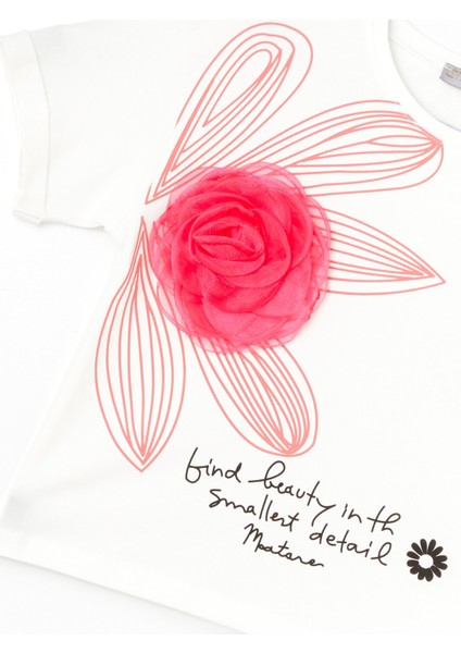 Kız Çocuk Nakışlı Beauty Flower Bluz fiyatları