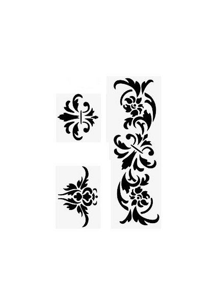 Stencil Sarayi Boyama Şablon Bordür - 4590