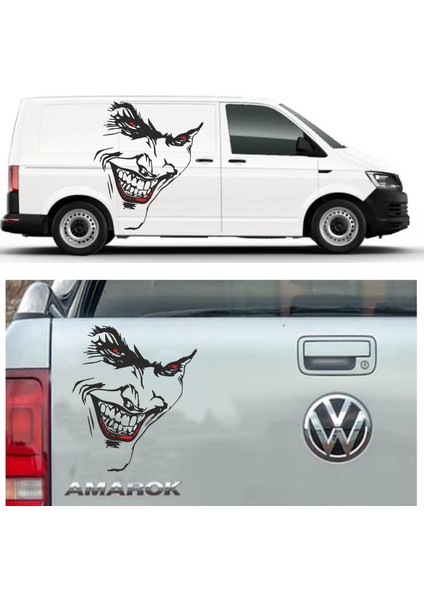 Joker Batman Gotham Araba Oto Motosiklet Sticker 00057 fiyatları