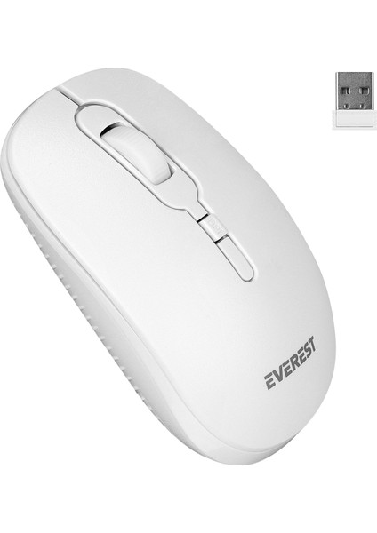 Smw-89 USB Beyaz 2.4ghz Kablosuz Mouse