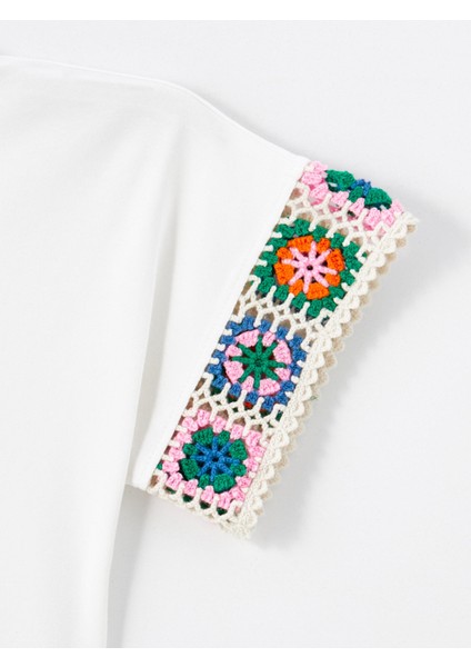 Kız Çocuk Kolu Triko Dantelli Bluz fiyatları