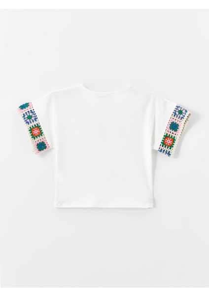 Kız Çocuk Kolu Triko Dantelli Bluz fırsatları