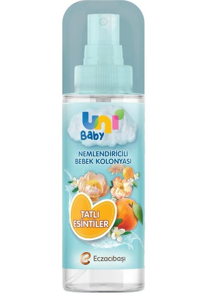 Uni Baby Nemlendiricili Bebek Kolonyası Tatlı Esintiler 150ML 4 Adet