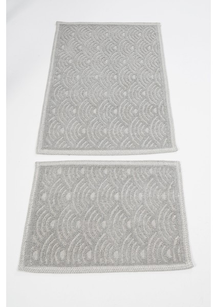 Zincir 2'li Banyo Pamuk Paspas Seti 53 x 85 cm