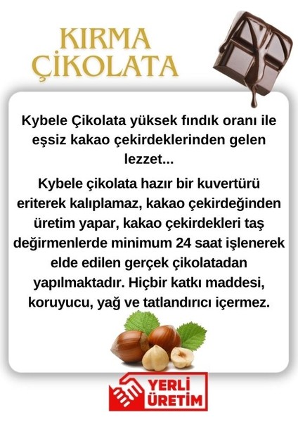 Kybele Ordu  Çikolata Karışık Kırma 200 GR