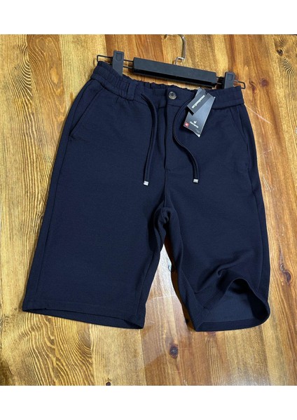 Erkek Kayra Kumaş Beli Lastikli Şort Jogger