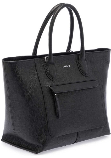 Siyah Hakiki Deri Kadın El Çantası - S24Y1BC80288-A41 fiyatları