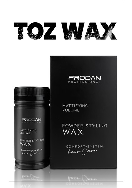 Saç Şekillendirici | Pudra Wax | Mat Görünüm | Toz WAX-20GR