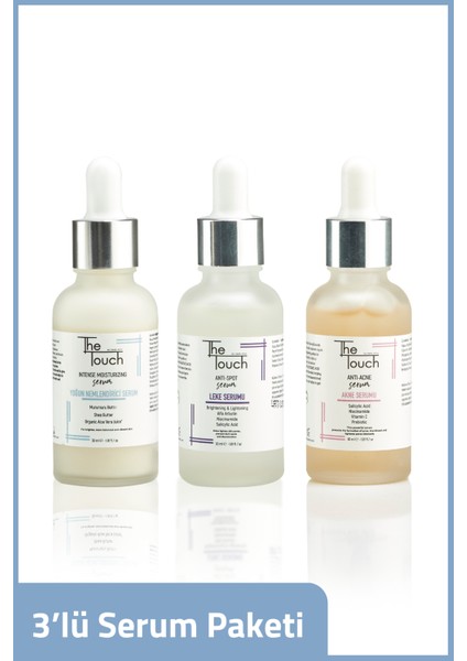 3'lü Serum Paketi