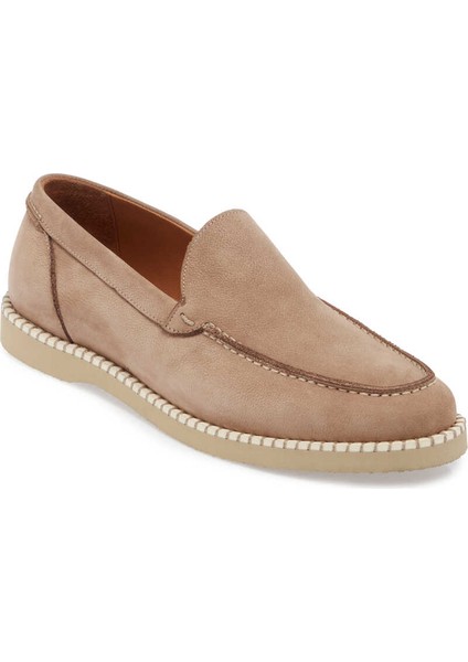 Vizon Hakiki Nubuk Deri Erkek Loafer - E24I1AY56641-A65