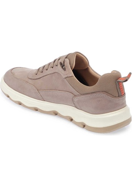 Vizon Hakiki Nubuk Deri Erkek Sneaker - E24I1AY56683-A65