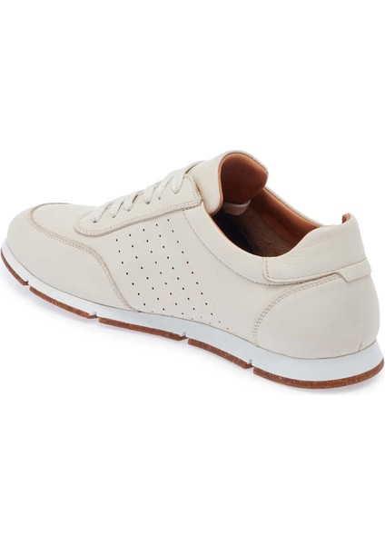 Bej Hakiki Deri Erkek Sneaker - E24I1AY56684-A25