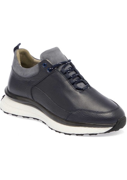 Lacivert Tekstil Erkek Sneaker - E24I1Ay56798-A31 Lacivert