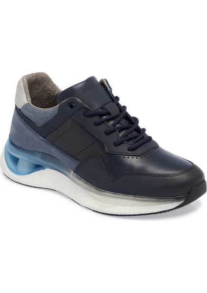 Mavi Hakiki Deri Erkek Sneaker - E24I1AY56796-K67
