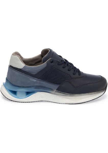Mavi Hakiki Deri Erkek Sneaker - E24I1AY56796-K67