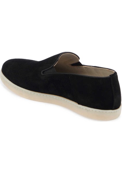 Siyah Hakiki Nubuk Deri Erkek Loafer - E24I1AY56695-A64