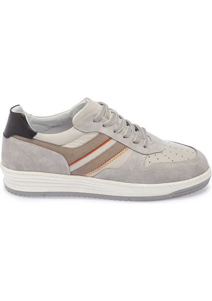 Gri Hakiki Deri Erkek Sneaker - E24I1AY56691-Q9I