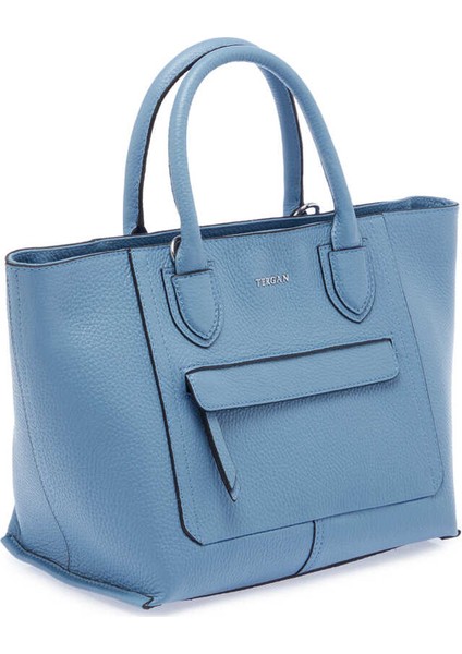 Mavi Hakiki Deri Kadın El Çantası - S24Y1BC80283-C43 fiyatları