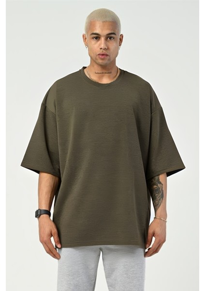 Kısa Kollu Tişört Haki