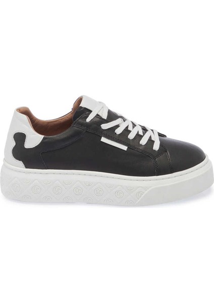 Siyah Hakiki Deri Kadın Sneaker - K24I1AY67299-A23 modelleri