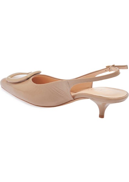 Nude Hakiki Rugan Deri Kadın Stiletto - K24I1AY67191-M3G fiyatları