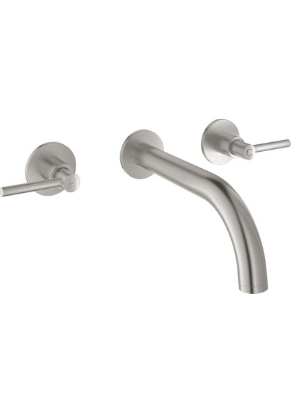 Atrio 3 Delikli Lavabo Bataryası 1/2" M-Boyut - 20662DC0
