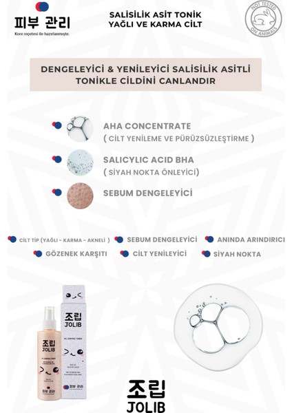 Oil Control Toner Leke ve Siyah Nokta Karşıtı Cilt Toniği Salisilik Asit 225 ml modelleri