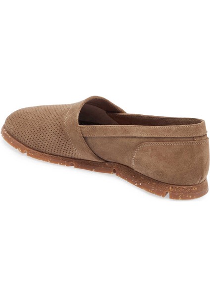 Vizon Hakiki Süet Deri Erkek Loafer - E24I1AY56589-A02