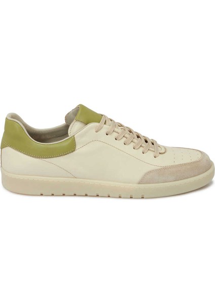 Bej Hakiki Deri Erkek Sneaker - E24I1AY56687-A25