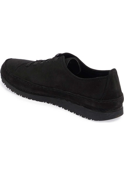 Siyah Hakiki Nubuk Deri Kadın Sneaker - K24I1AY67268-A64
