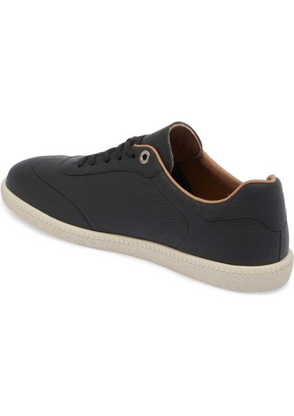 Siyah Hakiki Deri Erkek Sneaker - E24I1AY56704-A41