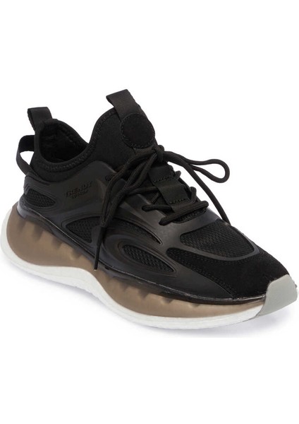 Siyah Tekstil Erkek Sneaker - E24I1AY56867-I46