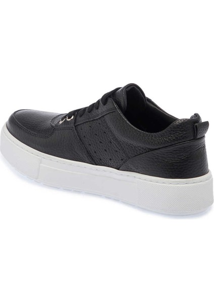 Siyah Hakiki Deri Kadın Sneaker - K24I1AY67103-A23 fiyatları