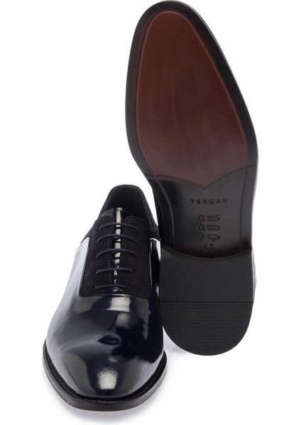 Lacivert Hakiki Rugan Deri Erkek Klasik Ayakkabı - E24I1AY56920-C16 fırsatları