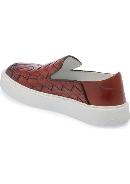 Taba Hakiki Deri Erkek Casual Ayakkabı - E24I1AY56701-X12 fiyatları