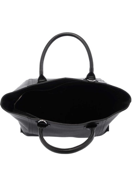 Siyah Hakiki Deri Kadın El Çantası - S24Y1BC80283-A41 fırsatları