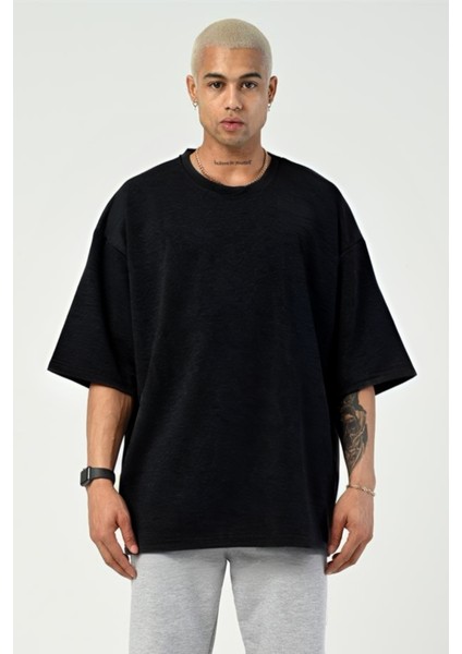 Kısa Kollu Tişört Siyah