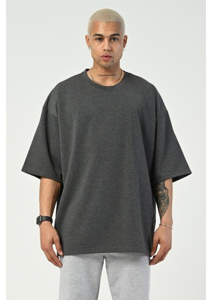 Kısa Kollu Tişört Antrasit