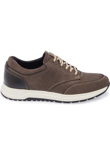 Vizon Hakiki Nubuk Deri Erkek Sneaker - E24I1AY56739-A65 modelleri