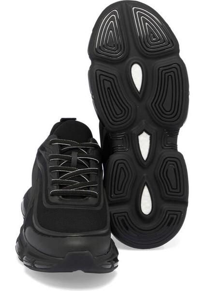 Siyah Tekstil Erkek Sneaker - E24I1AY56804-I46