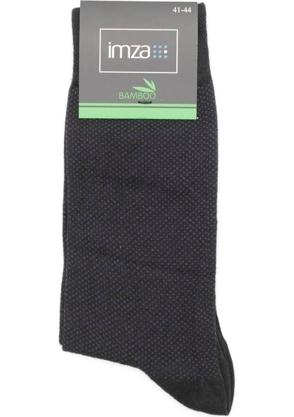 Siyah Bambu Desenli Çorap 1060240102