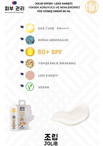 SPF50+ Leke Karşıtı Yüksek Koruyucu ve Nemlendirici Yüz Güneş Kremi 50 ml modelleri