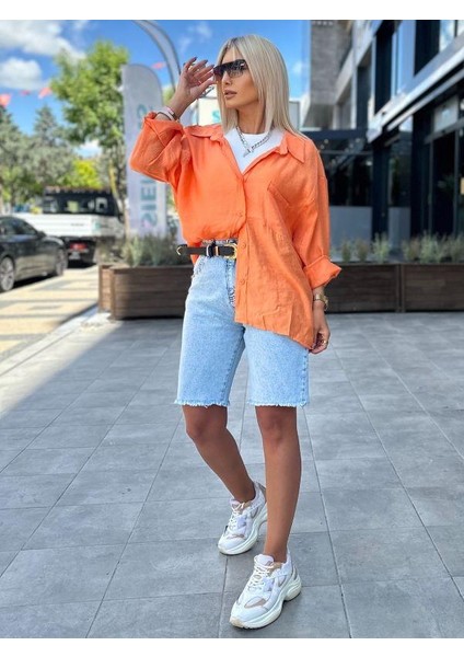 5107 Taşlı Şort Mavi fiyatları