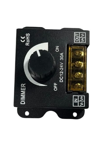 Manuel LED Dimmer 30 Amper (Led Kısıcı, Arttırıcı)