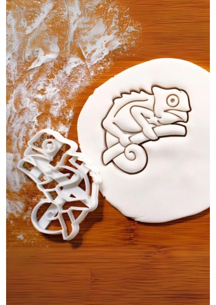 Bukalemun Kurabiye Kalıbı, Hamur Şekillendirici