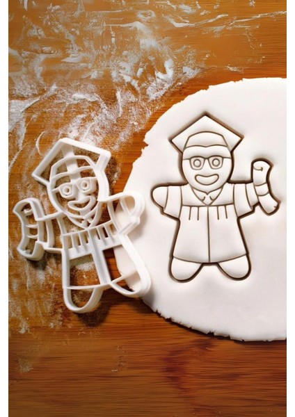 Ginger Mezun Kurabiye Kalıbı, Hamur Şekillendirici